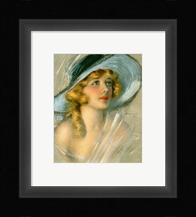 Framed Marion Davies Hat 1920 Print