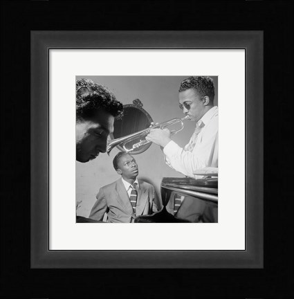 Framed Miles Davis, Howard McGhee, September 1947 Print