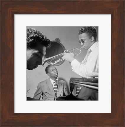 Framed Miles Davis, Howard McGhee, September 1947 Print