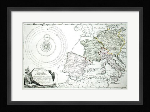 Framed Reilly, Franz Johann Joseph von Print