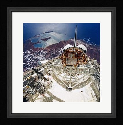 Framed EVA Shark Bay Print