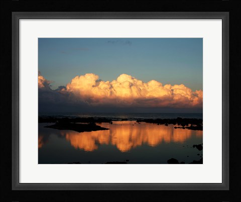 Framed Sunrise in Kona Print
