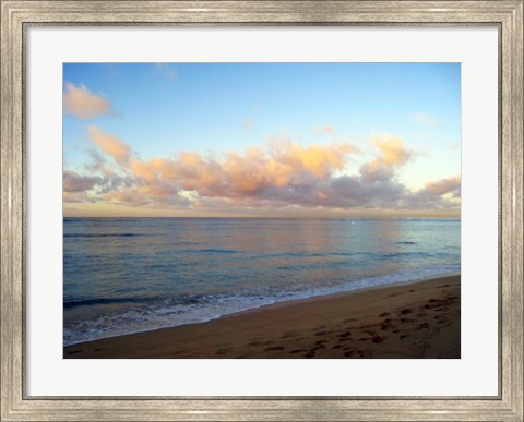 Framed Waikiki Beach Print