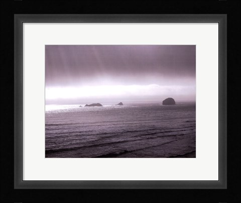 Framed California Coast I Print