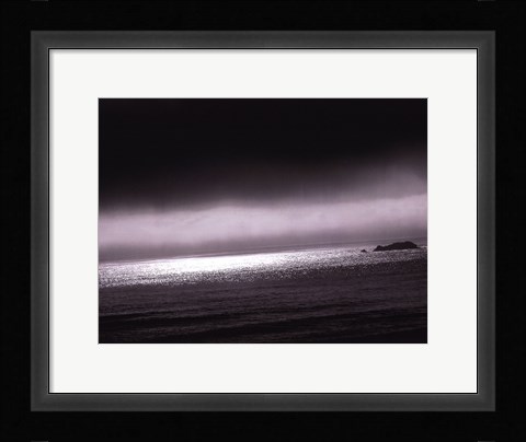 Framed California Coast II Print