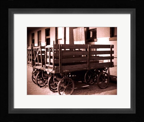 Framed Olde Time Travel III Print