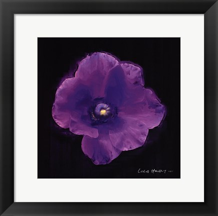 Framed Vibrant Flower VIII Print