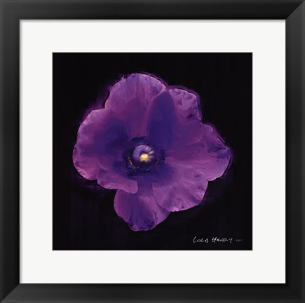 Framed Vibrant Flower VIII Print