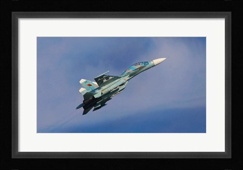 Framed Su-27UBM Radom 2009 Print