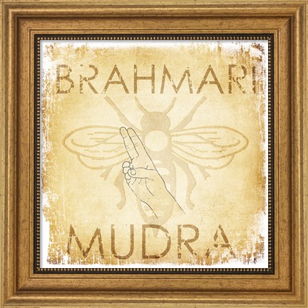 Framed Brahmari Mudra (Humming Bee) Print
