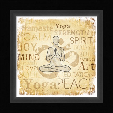Framed Namaste Print