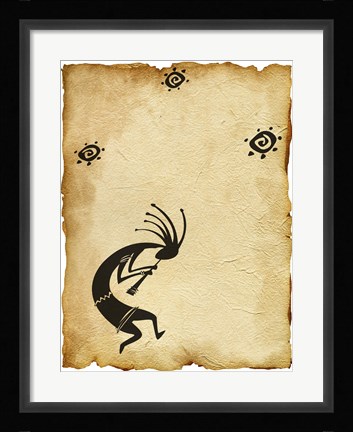 Framed Kokopelli II Print