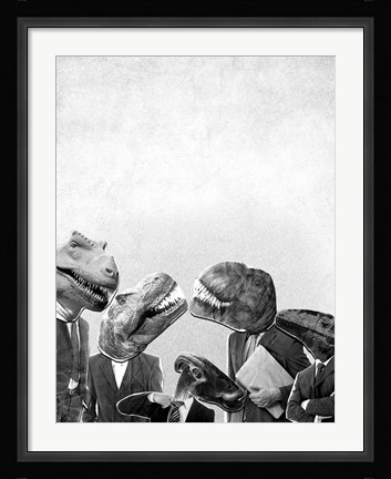 Framed Power Lunch Print