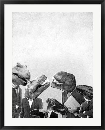 Framed Power Lunch Print