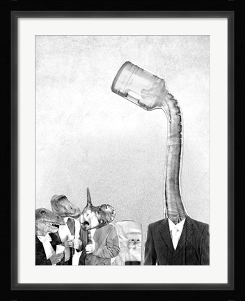 Framed Water Cooler Print