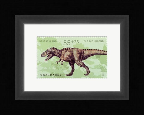 Framed Tyrannosaurus Print