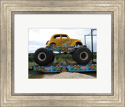 Framed Monster Truck Beetle Print