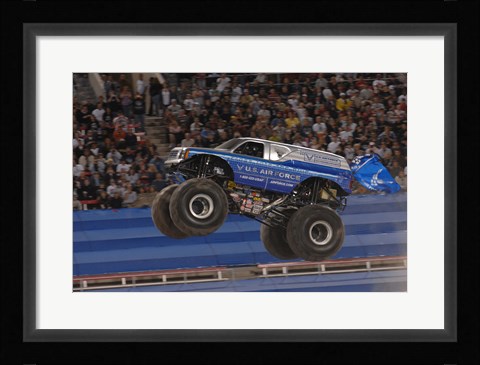 Framed USAF Afterburner Monster Jam Print