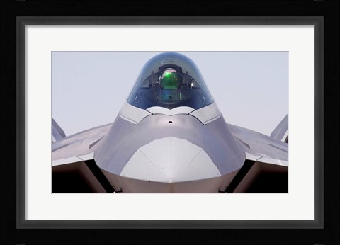 Framed F-22 Raptor Print
