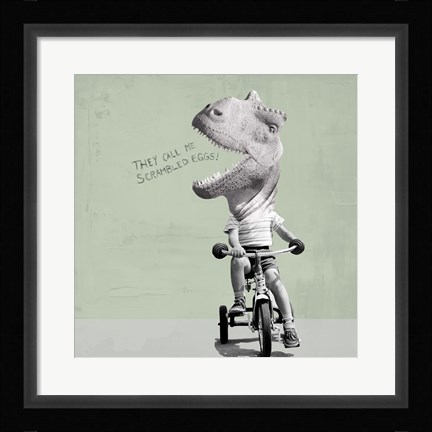 Framed They Call Me Scrambled Eggs! Print