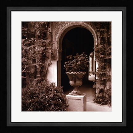 Framed LAKE VILLA Print