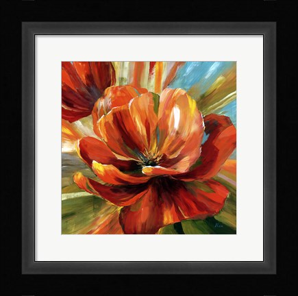 Framed Island Blossom II Print