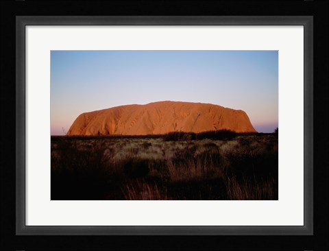 Framed Ayers Rock Uluru-Kata Tjuta National Park Australia Print