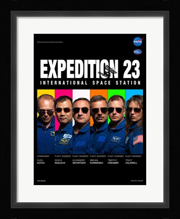 Framed Expedition 23 Reservoir Dogs Crew Poster Print