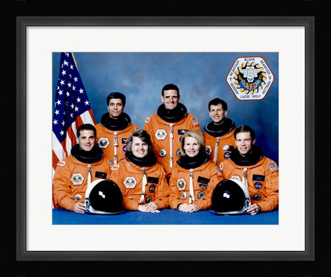 Framed STS 58 Crew Print