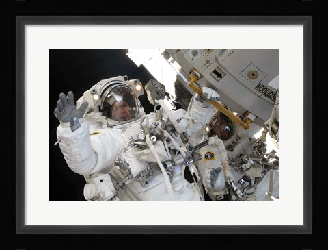 Framed Atlantis Crew Michael Foreman &amp; Randolph Bresnik Print