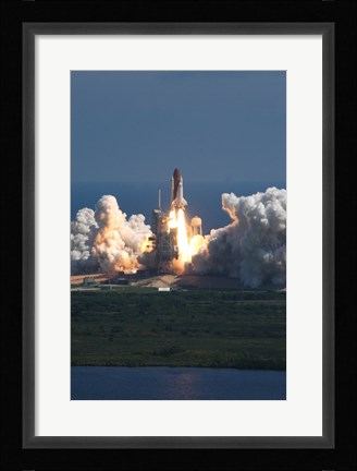 Framed Atlantis Launch Print