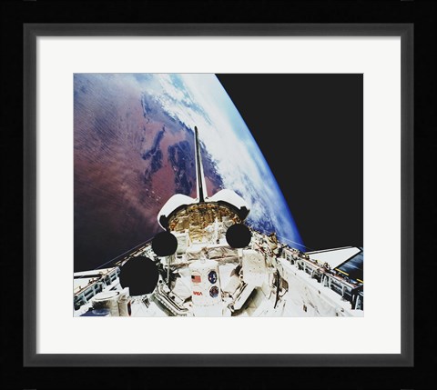 Framed Atlantis STS-45 Payload Print