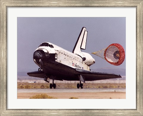 Framed NASA Space Shuttle Discovery Print