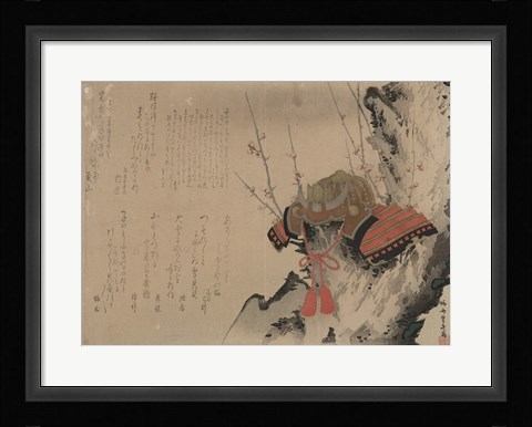 Framed Samurai Armour Print