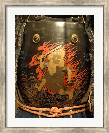 Framed Hotoke dou samurai armor Print
