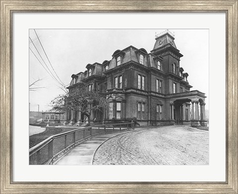 Framed Government House circa 1908 Print