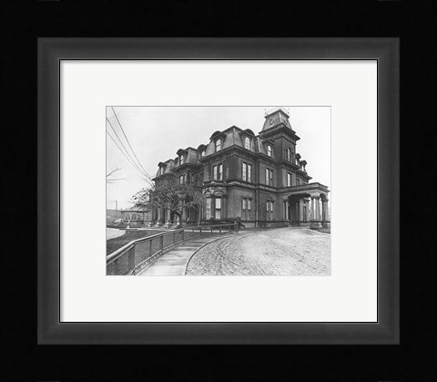 Framed Government House circa 1908 Print