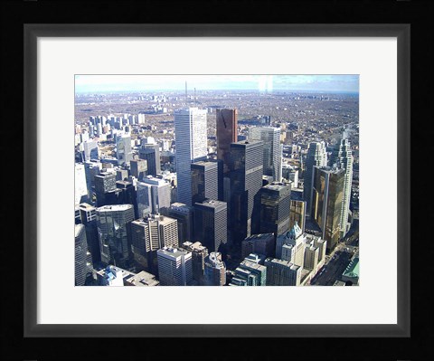 Framed Skyline Toronto Print