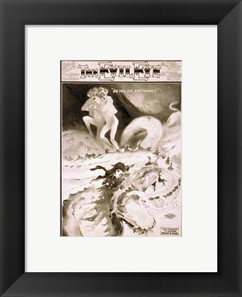 Framed Evil Eye Print