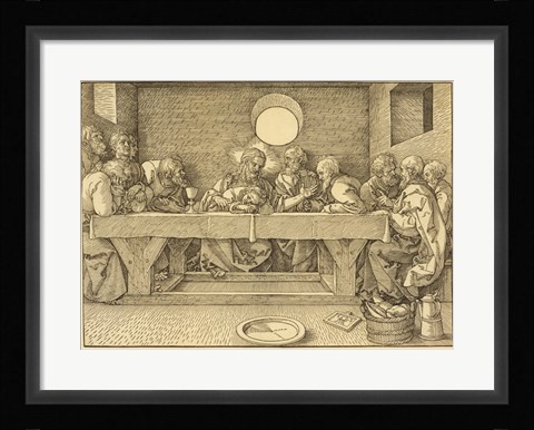 Framed Last Supper Durer Print