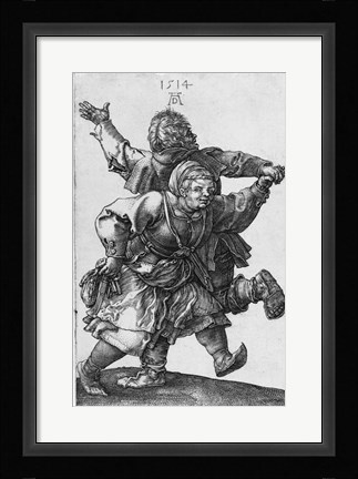 Framed Peasants Print