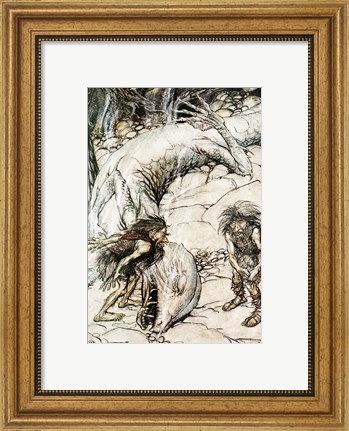 Framed Siegfried and the Twilight of the Gods 3 Print