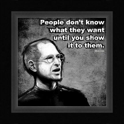 Framed Steve Jobs Quote III Print