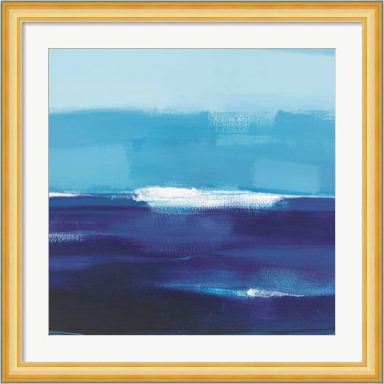 Framed Cerulean Seas Print