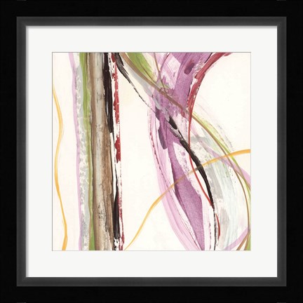 Framed Honeysuckle Rose I Print