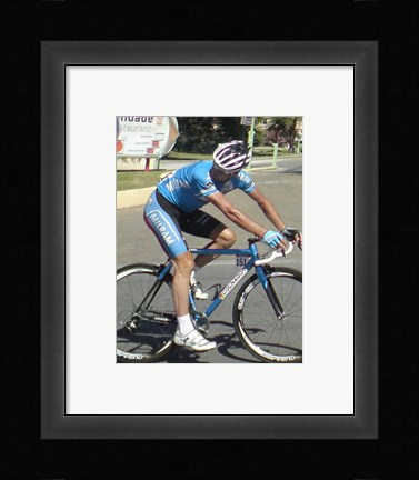 Framed Erik Zabel Tour de France 2008 Print