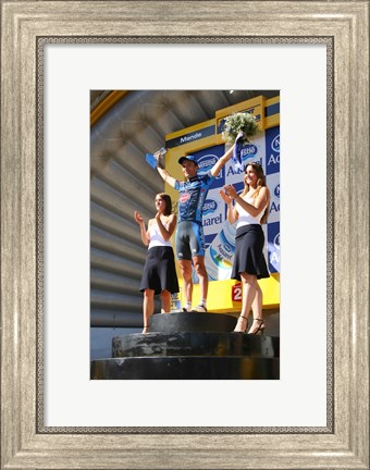 Framed Marcos Serrano, Tour de Francia 2005 Print