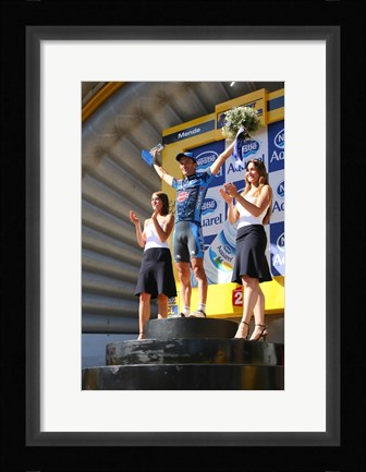 Framed Marcos Serrano, Tour de Francia 2005 Print