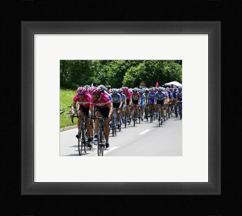 Framed Tour de France 2005 Print