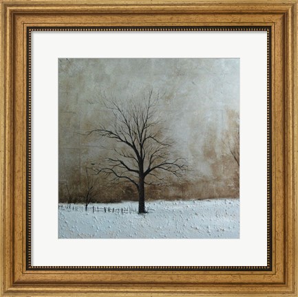 Framed Tree Landscape Print